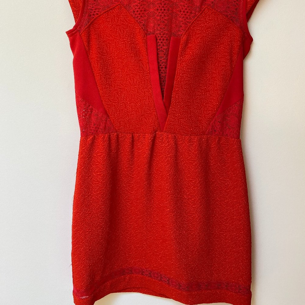 The Kooples red dress - Picture 3 of 4